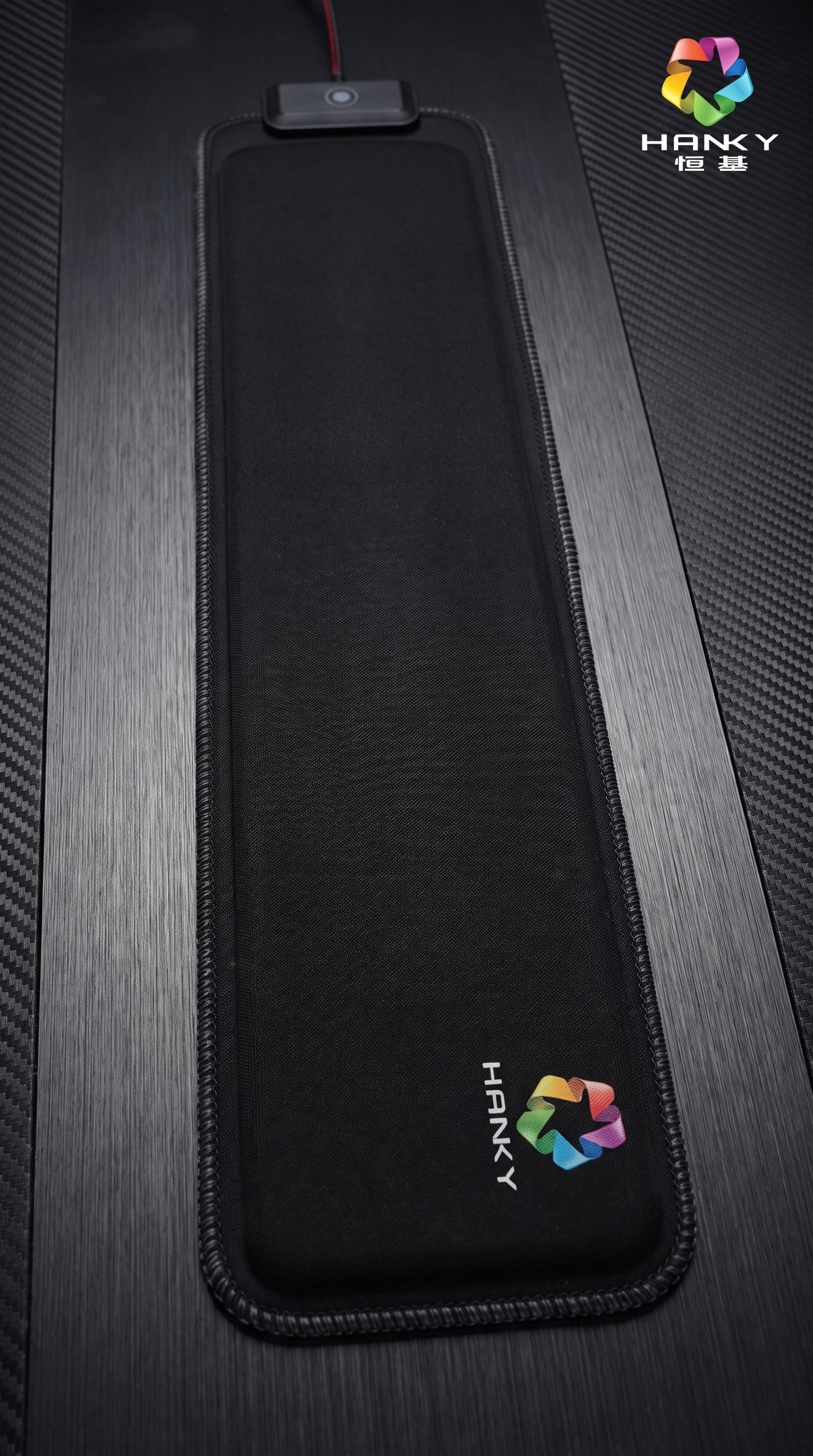 HANKY RGB Gaming Wrist Rest - Luminous Keyboard Support Pad